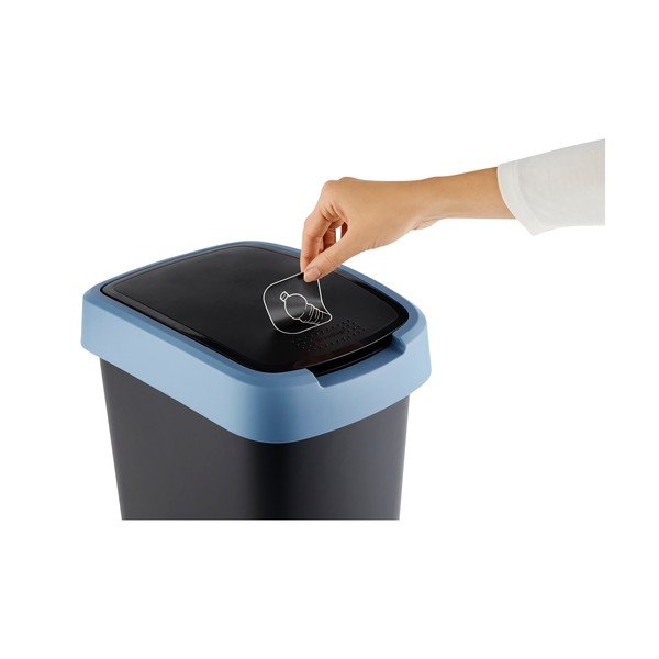 Coș de gunoi din plastic reciclat 10 l Twist - Rotho-image-4