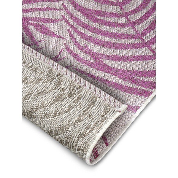 Covor adecvat pentru exterior NORTHRUGS Palmera, 200 x 290 cm, roz - bej-image-4