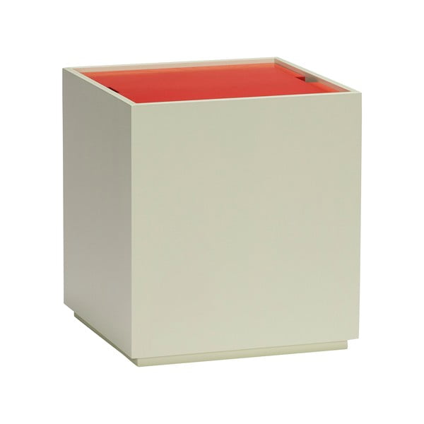 Cufăr roșu/verde deschis din lemn masiv de frasin 40x45 cm Vault – Hübsch-image-2