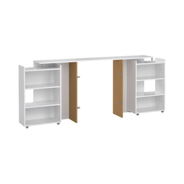 Tăblie de pat albă 165x80 cm Naia – Tvilum-image-3