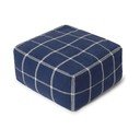 Puf albastru închis Geo Block – Lorena Canals