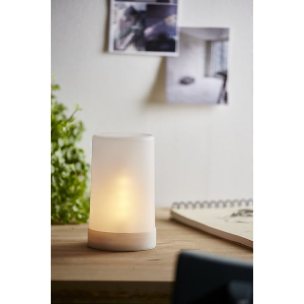 Corp de iluminat pentru exterior cu LED Star Trading Candle Flame, înălțime 14,5 cm, alb-image-2