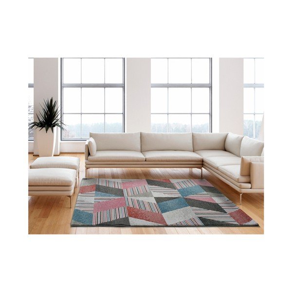 Covor adecvat și pentru exterior Universal Fusion Rosso, 140 x 200 cm-image-1