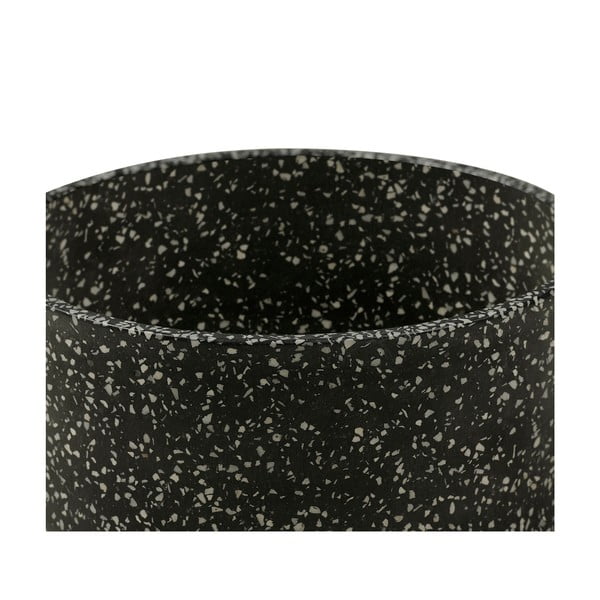 Set 2 ghivece gri închis Bonami Selection Terrazzo-image-1