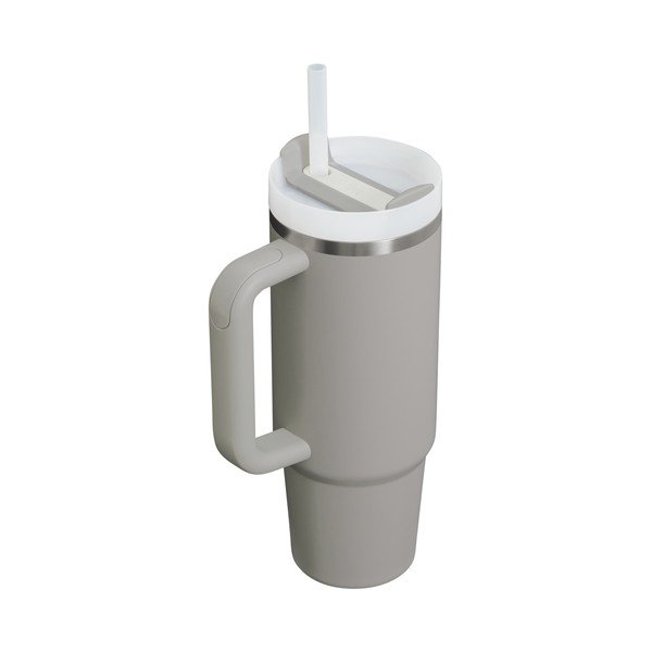 Termos gri deschis cu pai din oțel inoxidabil 890 ml Quencher H2.O FlowState™ Tumbler Ash – Stanley-image-2
