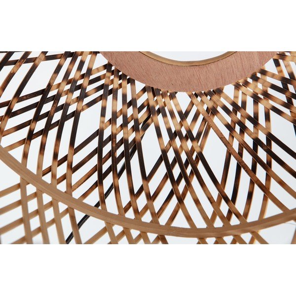 Lustră din bambus WOOOD Moza, ø 36 cm, natural-image-2