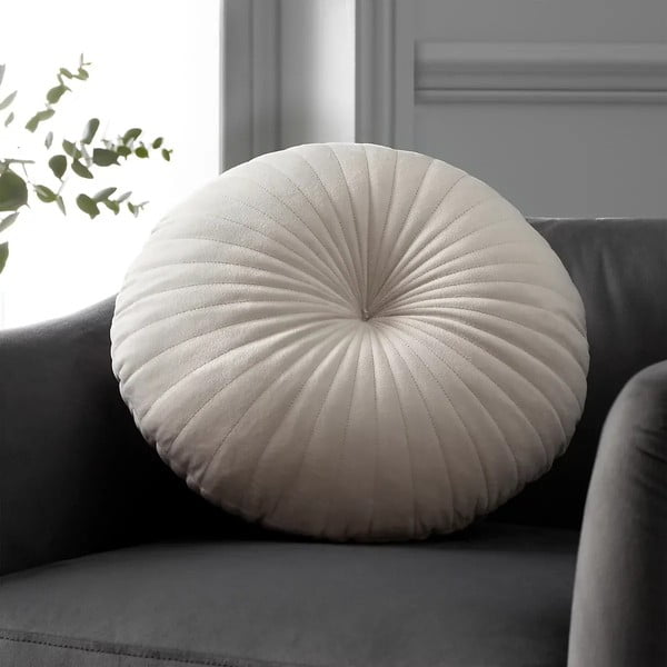 Pernă decorativă din catifea ø 40 cm Round Soft Touch – Catherine Lansfield-image-1