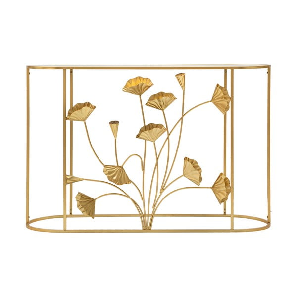 Masă consolă aurie 40x120 cm Flow – Mauro Ferretti-image-4