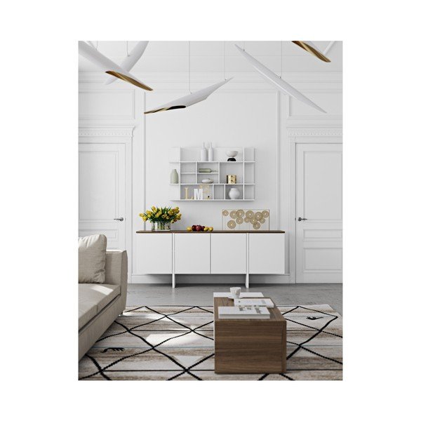 Comodă cu detalii în decor de nuc TemaHome Edge Walnut-image-4