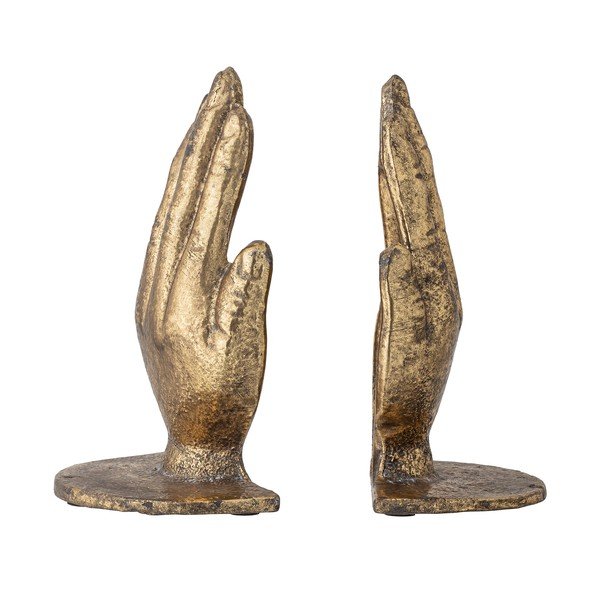 Set 2 suporturi de cărți din metal Bloomingville Anders, înălțime 18 cm-image-3