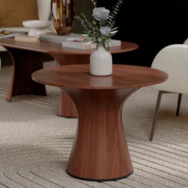 Măsuță auxiliară rotundă ø 60 cm Root – DAN-FORM Denmark-image-1