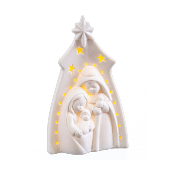 Figurină de Crăciun din porțelan Nativity Scene Casa Selección,  înălțime 13,5 cm