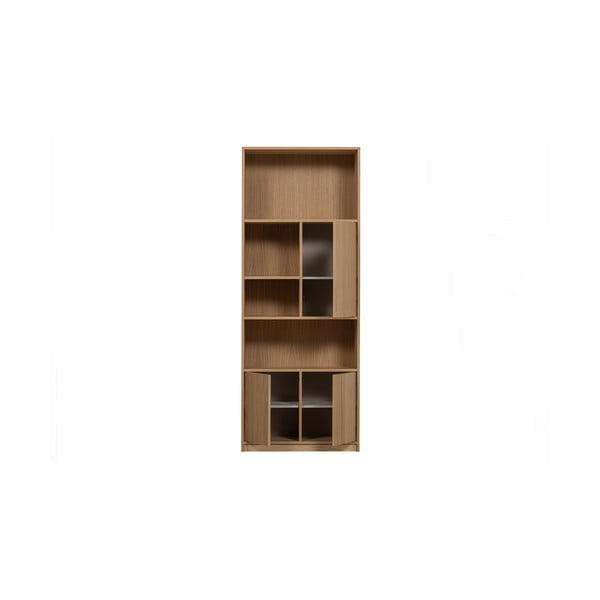 Bibliotecă modulară cu aspect de lemn de stejar 77x199 cm Modulair – vtwonen-image-3