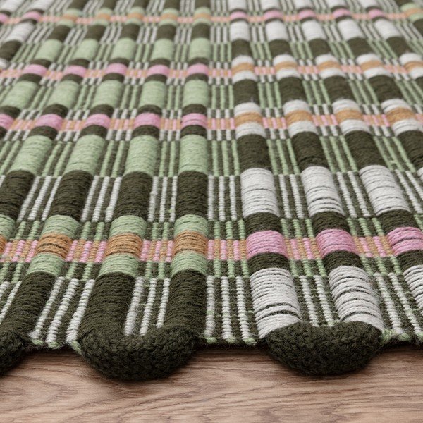 Covor kaki țesut manual 160x230 cm – Asiatic Carpets-image-2
