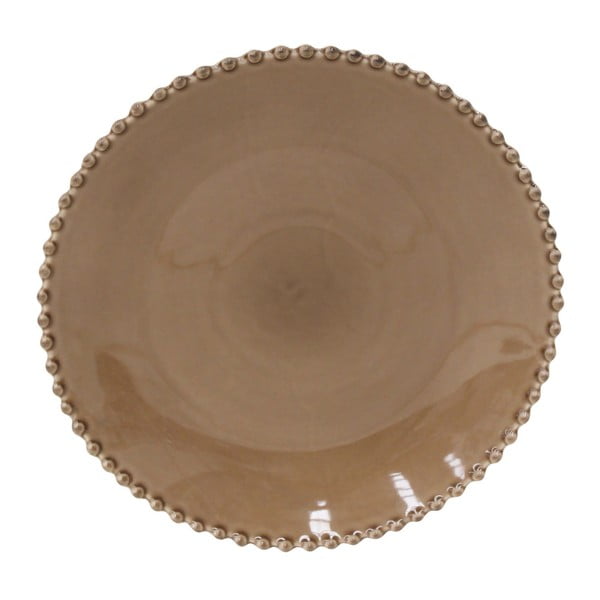 Farfurie ceramică Costa Nova Pearl, ⌀ 28 cm, maro