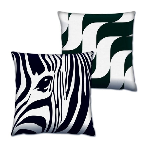 Set 2 perne Zebra, 43 x 43 cm