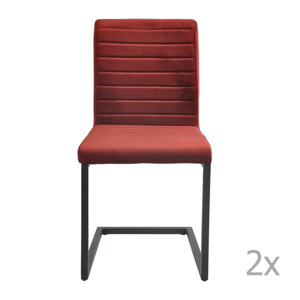 Set 2 scaune Swing, roșu
