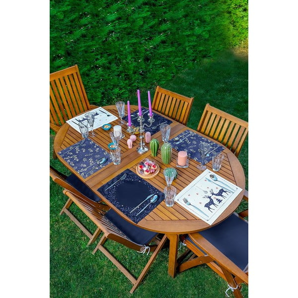 Suporturi de farfurii 6 buc din țesătură 35x45 cm Six Ame Servis - Mila Home-image-1