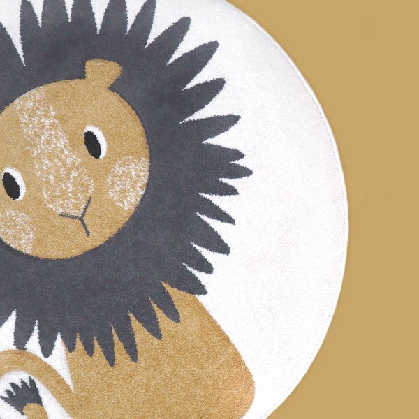 Covor pentru copii Nattiot Jaggo, ø 120 cm-image-1