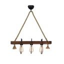 Lustră din lemn Demir, 3 becuri