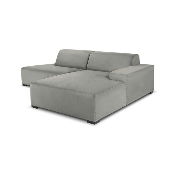 Colțar din reiat cu extensie pe partea dreaptă Cosmopolitan Design Hobart, gri deschis-image-4