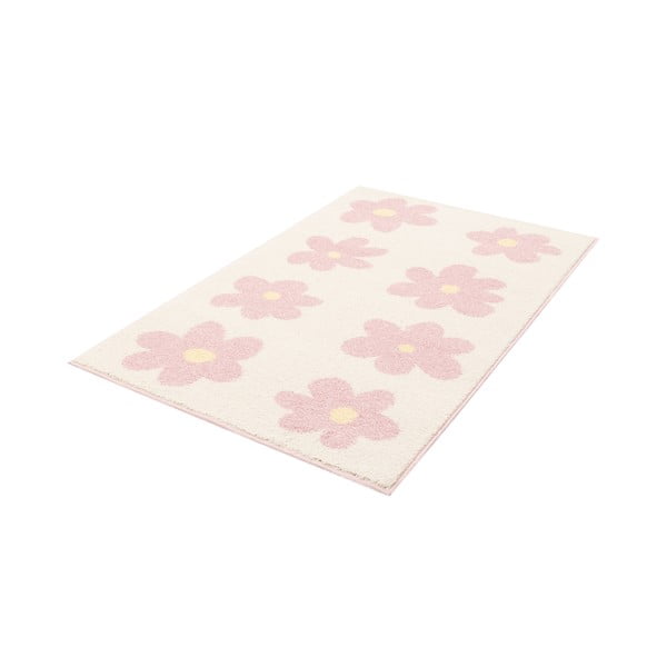 Covor pentru copii roz-fildeș 80x150 cm Dazzy Rose – FD-image-4