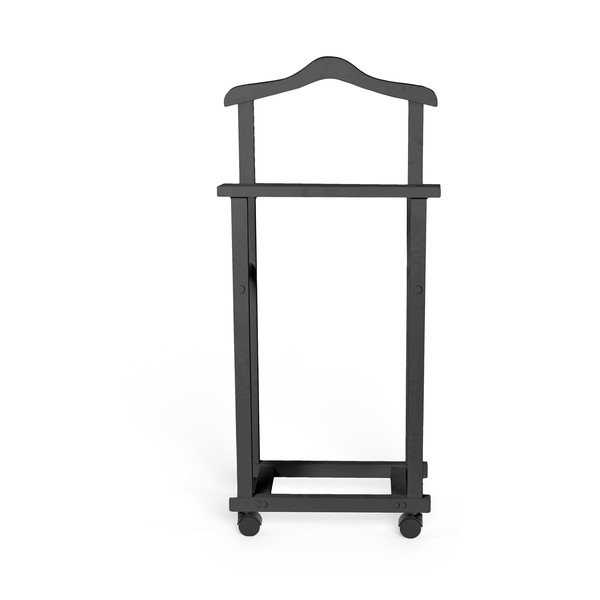 Valet de haine negru din bambus Alfred – Compactor-image-2