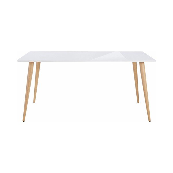 Masă Støraa Canton , 160 x 90 cm, alb lucios-image-1