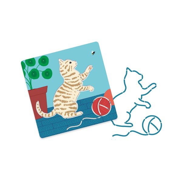 Set 5 șabloane Djeco Animals-image-1