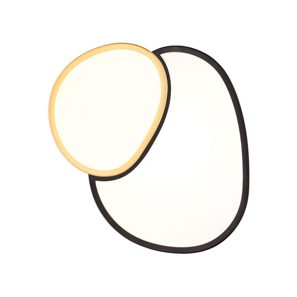 Plafonieră neagră/aurie LED 36x43.5 cm Rise – Trio-image-2