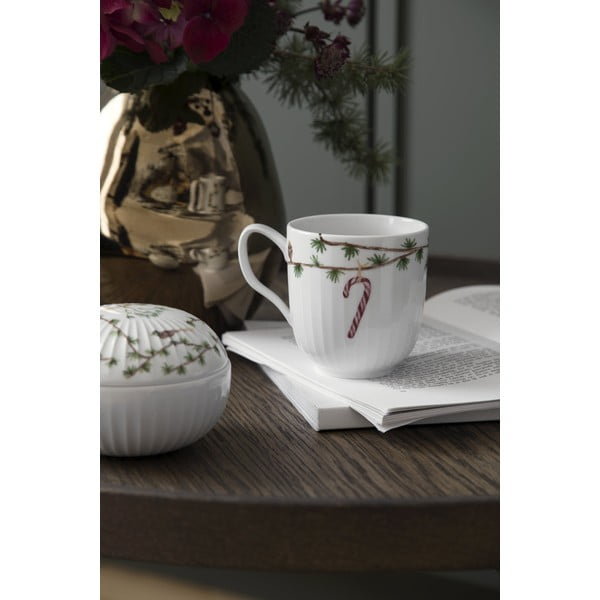 Cană din porțelan pentru Crăciun Kähler Design Hammershoi Christmas Mug, 330 ml-image-1