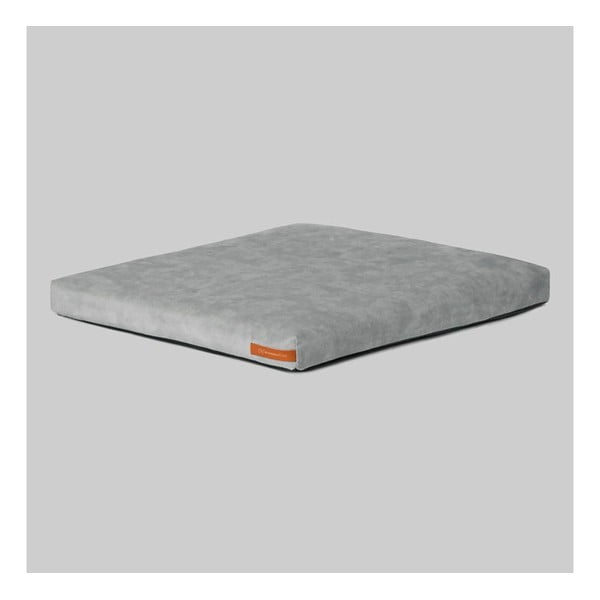 Saltea gri deschis pentru câini din piele ecologică 60x70 cm SoftPET Eco L - Rexproduct-image-1