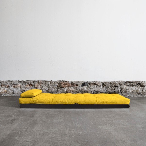 Șezlong extensibil Karup Figo Wenge/Amarillo-image-3