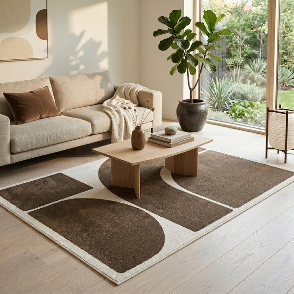 Covor maro/crem 160x230 cm Arcade – ESTE-image-2