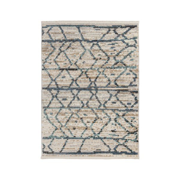 Covor Flair Rugs Neruda, 160 x 214 cm, bej - albastru
