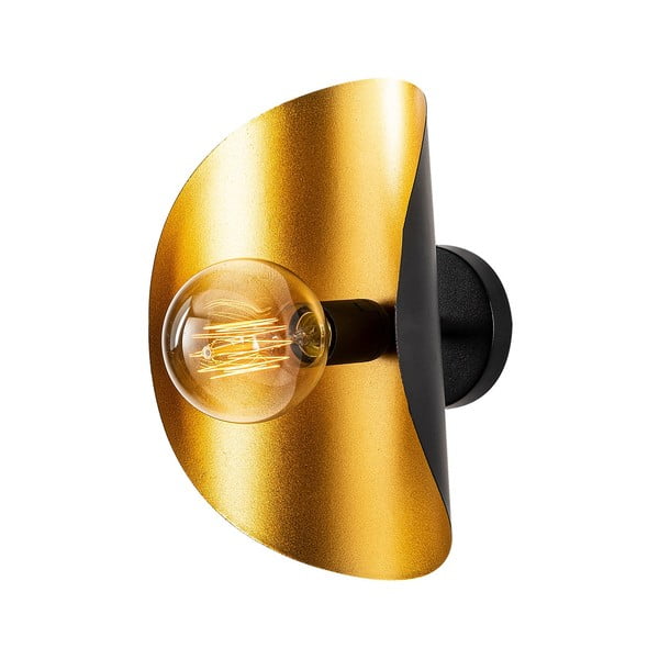Aplică de perete neagră/aurie Sivani – Opviq lights-image-2