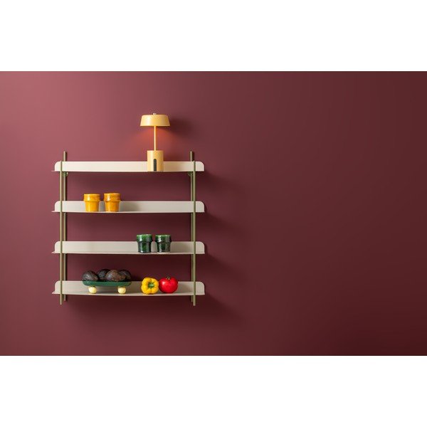 Raft verde/gri etajat din metal 60 cm Reina Cuatro – PT LIVING-image-3