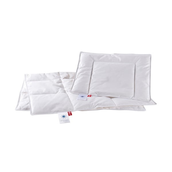 Pilotă cu umplutură de pene pentru iarnă de tip pătură pentru copii 67x100 cm Capella Baby – Universe of Sleeping-image-3