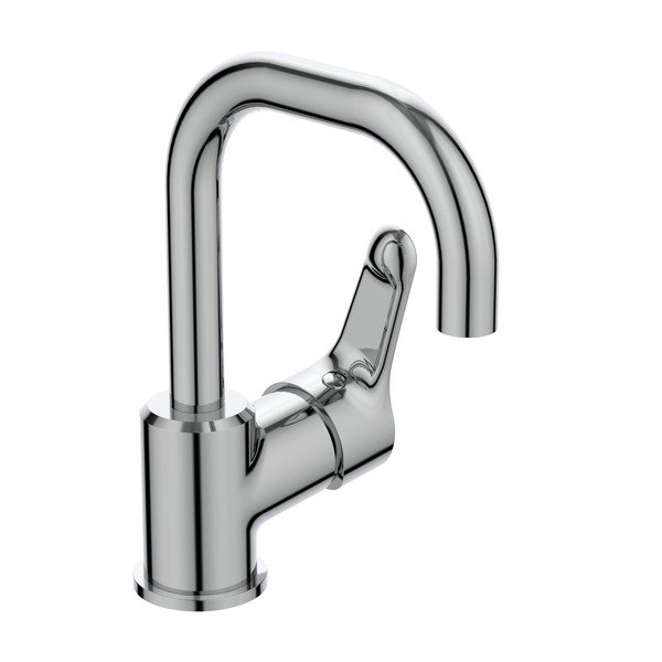 Baterie argintiu-lucios pentru chiuvetă Alpha – Ideal Standard