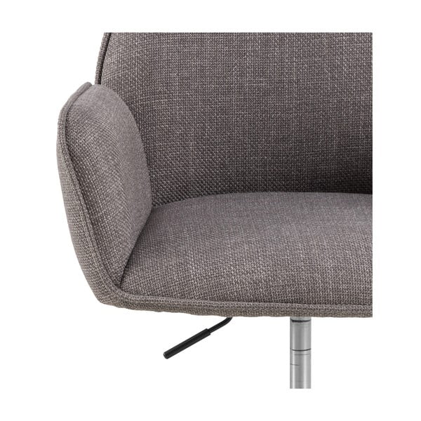 Scaun de birou gri Glenda – Actona-image-1