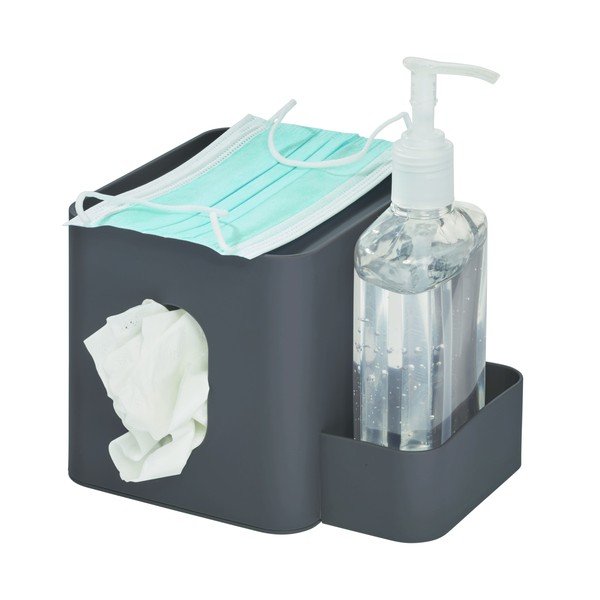 Cutie pentru șervețele iDesign Caddy, gri-image-1