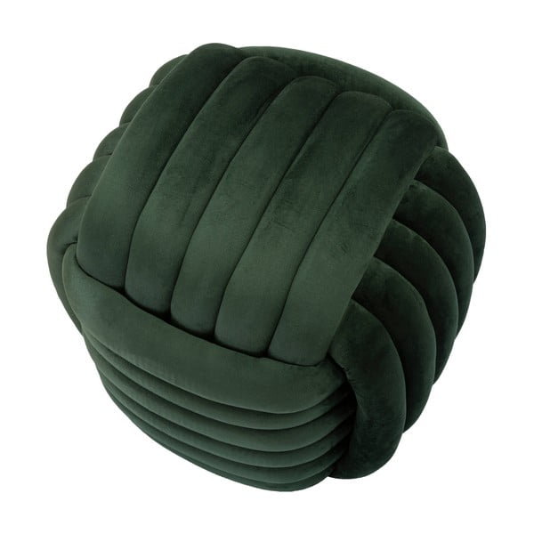 Taburet verde cu tapițerie din catifea Softy – Mauro Ferretti-image-3