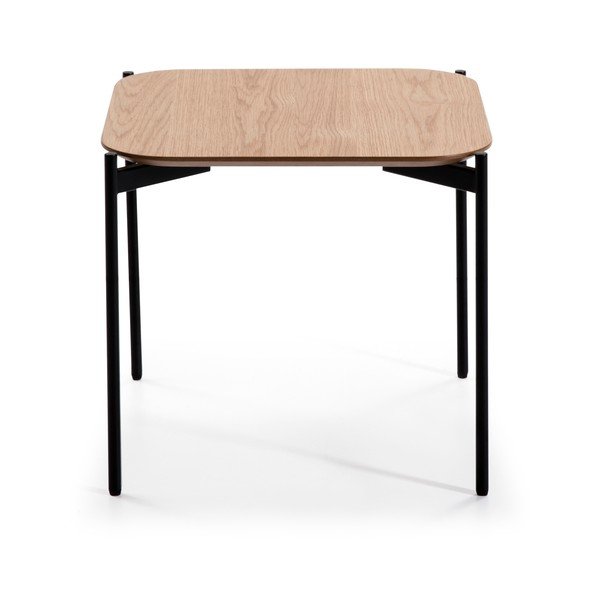 Măsuță de cafea în decor de lemn de stejar Markeric Idara, înălțime 50 cm-image-2