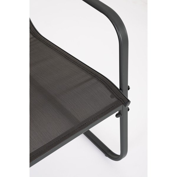 Set mobilier de grădină gri antracit din oțel pentru 4 persoane Gonzalo – Bizzotto-image-4