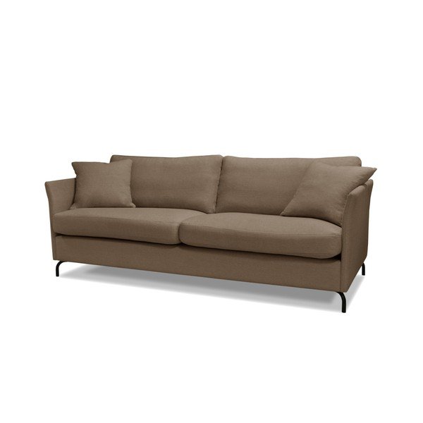 Canapea cu 3 locuri Windsor  & Co. Sofas Saturne, maro -image-1