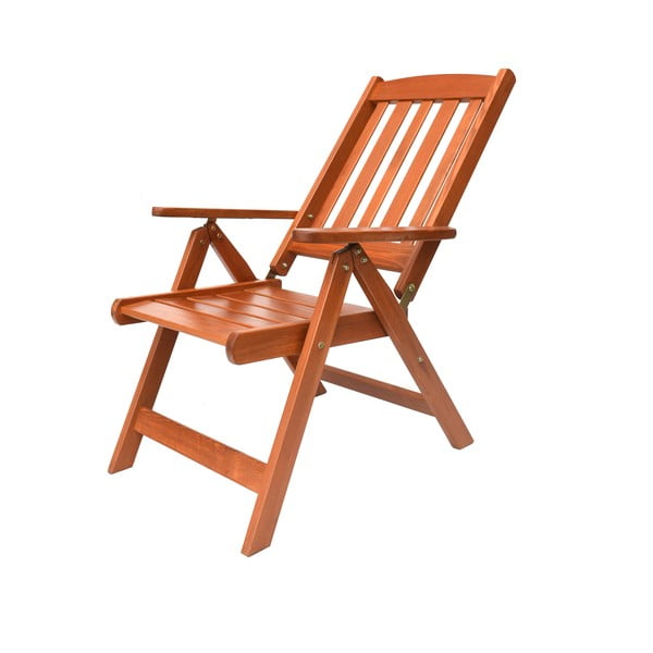 Scaun de grădină maro din lemn Luisa – Rojaplast-image-3