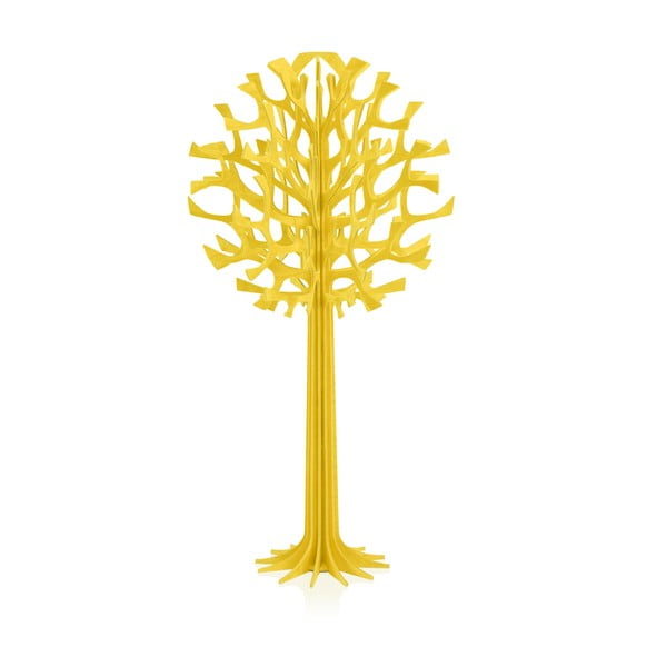 Decorațiune Lovi Tree Yellow, 68 cm