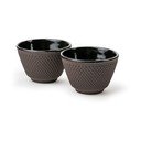 Cești burgundy 2 buc. din fontă 100 ml Xilin – Bredemeijer