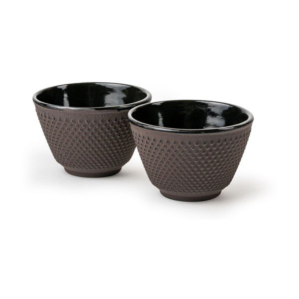 Cești burgundy 2 buc. din fontă 100 ml Xilin – Bredemeijer