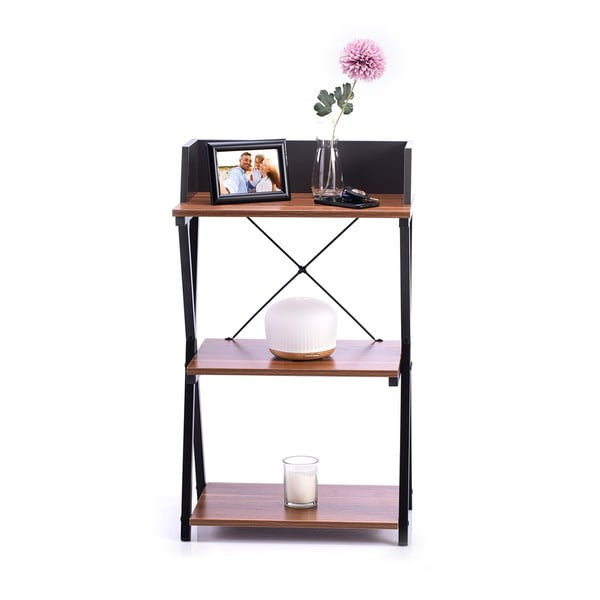 Birou cu blat cu aspect de lemn de nuc 30x50 cm Hexe – Homede-image-4